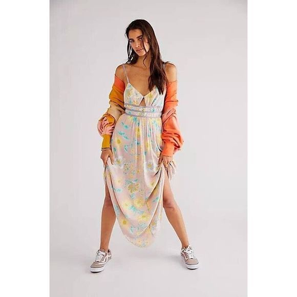 Free People Wisteria Maxi Dress